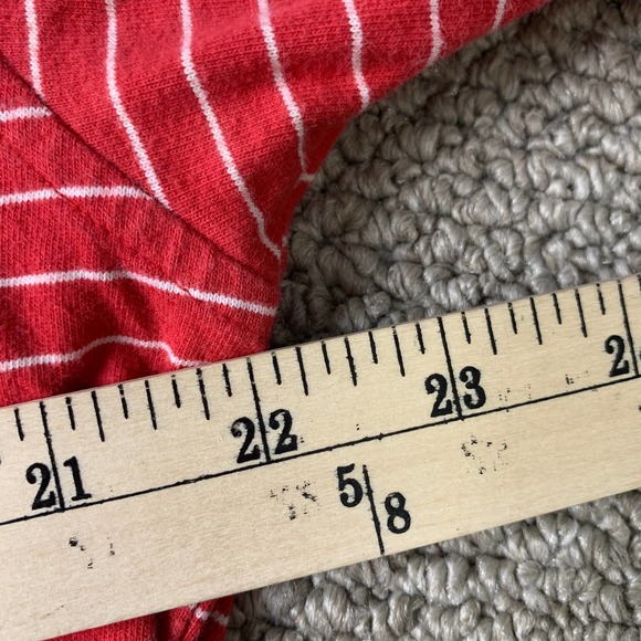 Brooks‎ Brother 346 Mens Polo Shirt Size XL Red/White Striped Short Sleeves - Picture 7 of 11